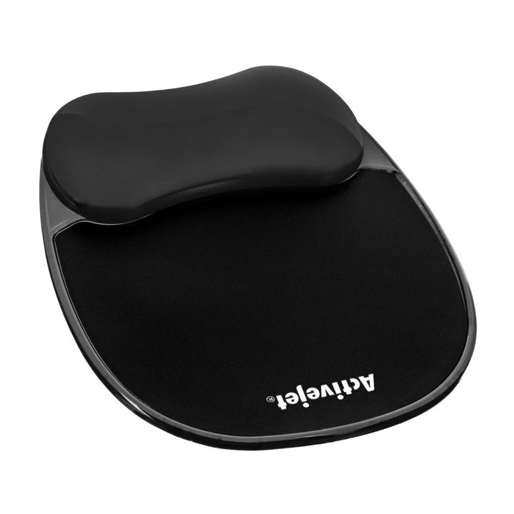 Activejet black gel mouse pad