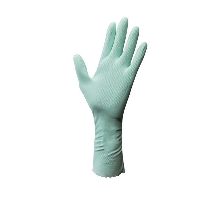 Vileda Extra Sensation Household gloves Green Cotton Latex 1 pc(s)