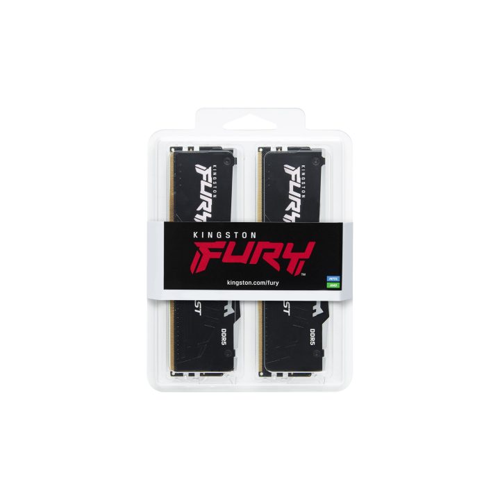 Kingston Technology FURY Beast 32GB 6000MT/s DDR5 CL30 DIMM (Kit of 2) RGB EXPO