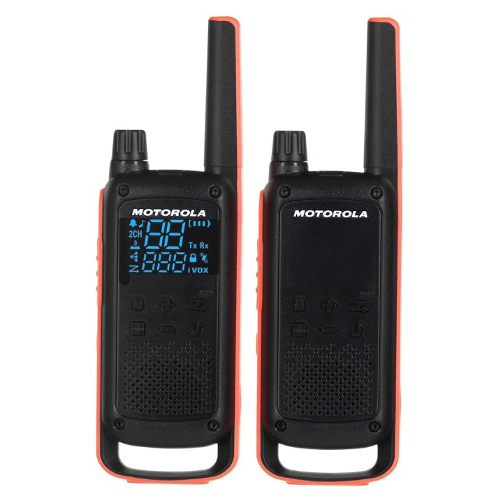 Motorola T82 Twin Pack two-way radio 16 channels Black Orange