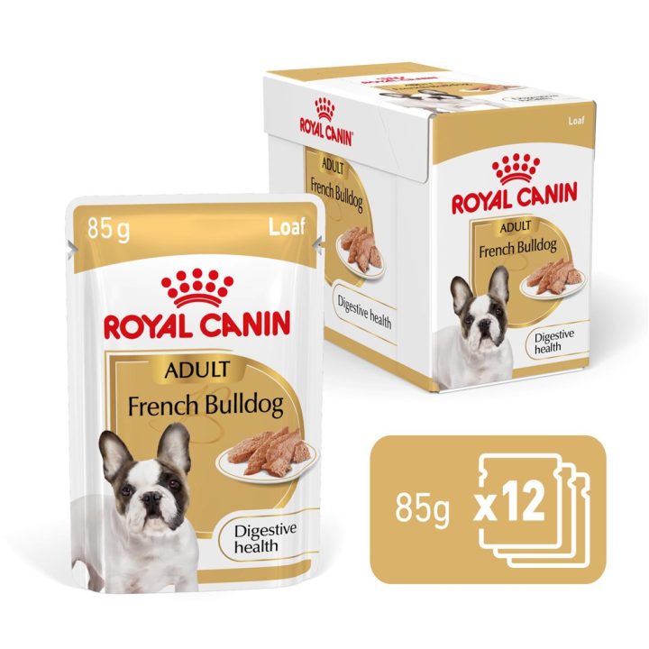 ROYAL CANIN French Bulldog Adult – wet food for dogs – 12x85g