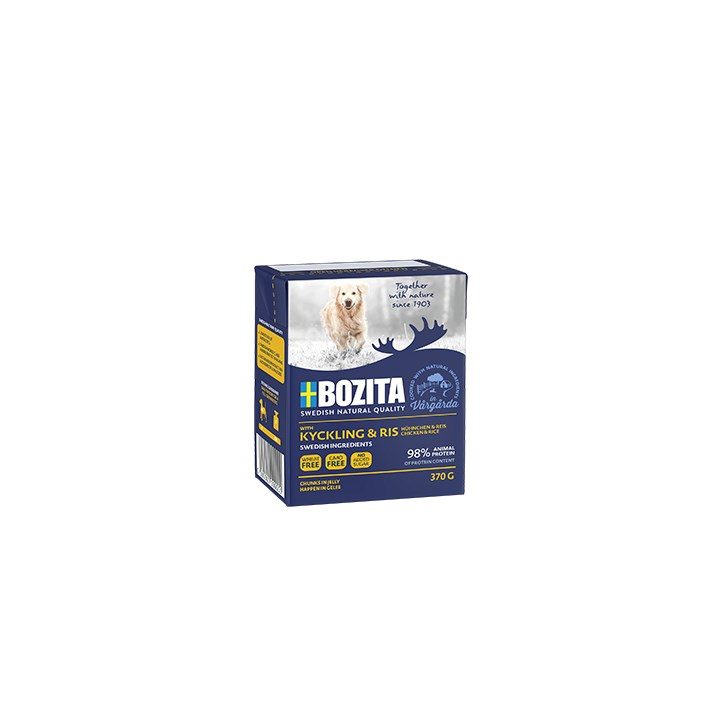 Bozita 4262 dogs moist food Chicken Adult 370 g