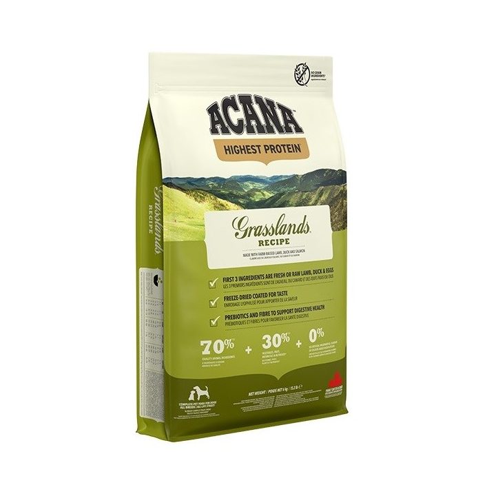 ACANA Highest protein Grasslands Dog - dry dog food - 6kg