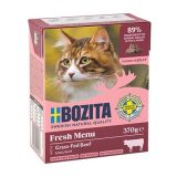 BOZITA Fresh Menu Beef Chunks in jelly - wet cat food - 370g