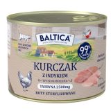 BALTICA Smaki regionów Chicken with turkey - wet cat food - 185g