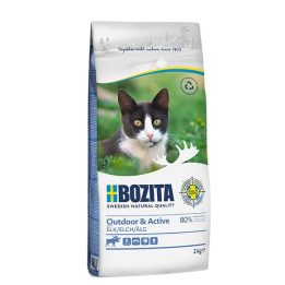 BOZITA Outdoor & Active with Elk - dry cat food - 2kg