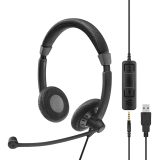 EPOS | SENNHEISER IMPACT SC 75 USB MS Headset Wired Headband Calls/Music USB Type-A Black
