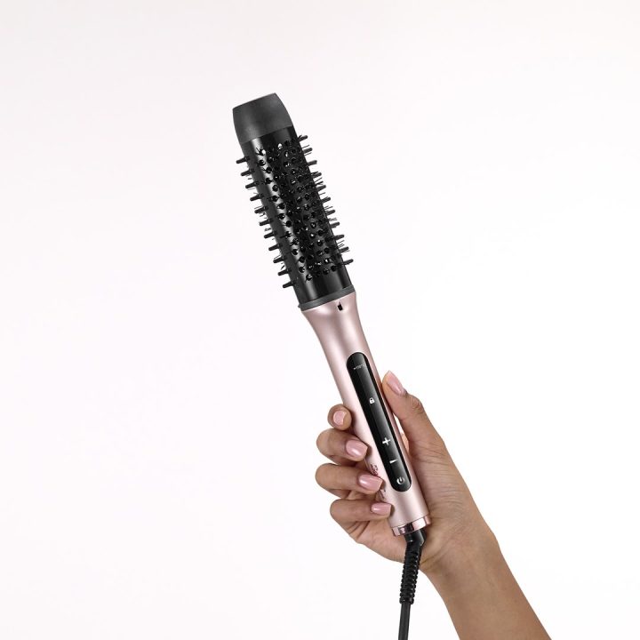 BaByliss HSB200E hair styling tool Curling brush Warm Pink 96 W 1.8 m