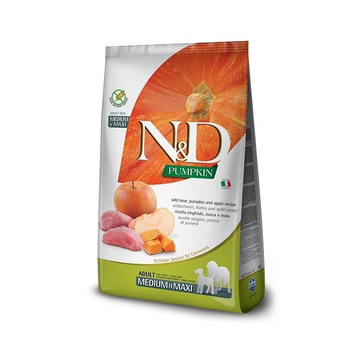 Farmina Pet Food BOAR AND APPLE ADULT MEDIUM & MAXI