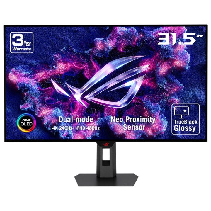 ASUS ROG Strix XG32UCWMG computer monitor 80 cm (31.5 ) 3840 x 2160 pixels 4K Ultra HD OLED Black
