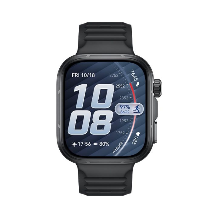 Huawei WATCH Fit 5 Pro 4.88 cm (1.92 ) AMOLED 44.5 mm Digital 480 x 408 pixels Touchscreen Black GPS (satellite)