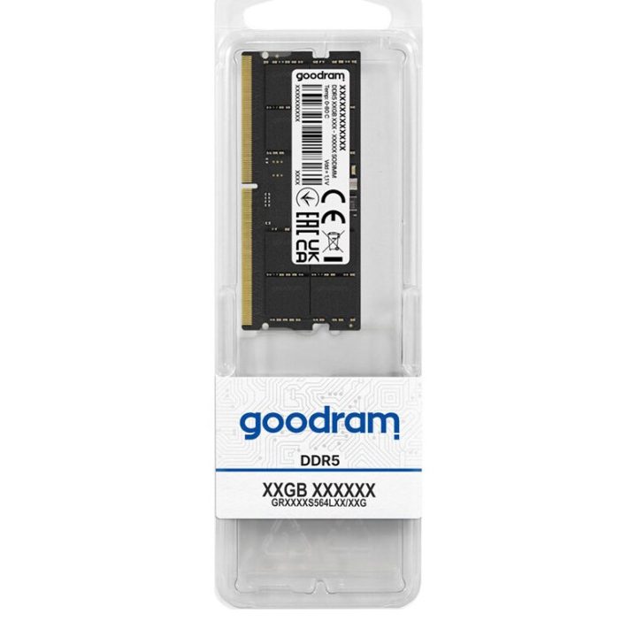 Goodram GR5600S564L46/32G memory module 32 GB 1 x 32 GB DDR5 262-pin SO-DIMM