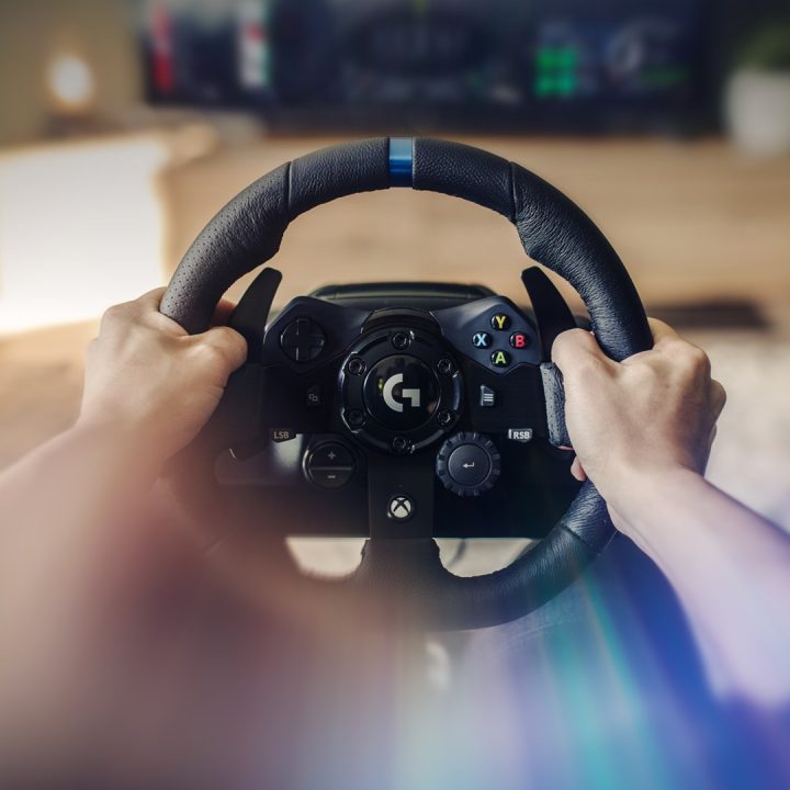 Logitech G G923 Racing Wheel and Pedals for Xbox X|S Xbox One and PC