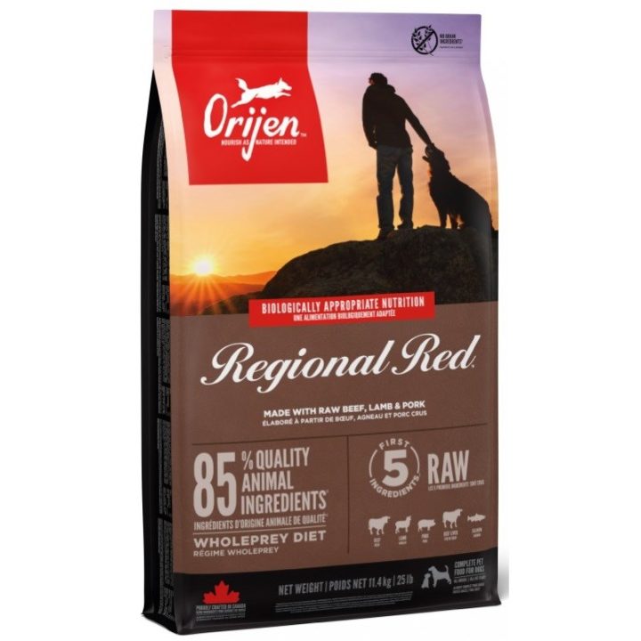 ORIJEN Regional Red - dry dog food - 11 4kg