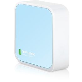 TP-Link TL-WR802N wireless router Fast Ethernet Single-band (2.4 GHz) Blue White