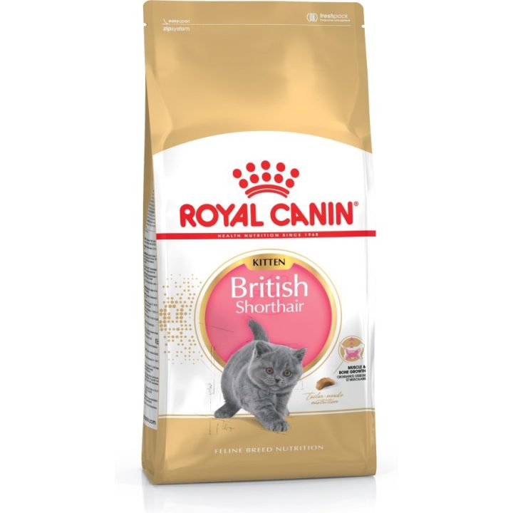Royal Canin British Shorthair Kitten cats dry food 2 kg Poultry Rice Vegetable