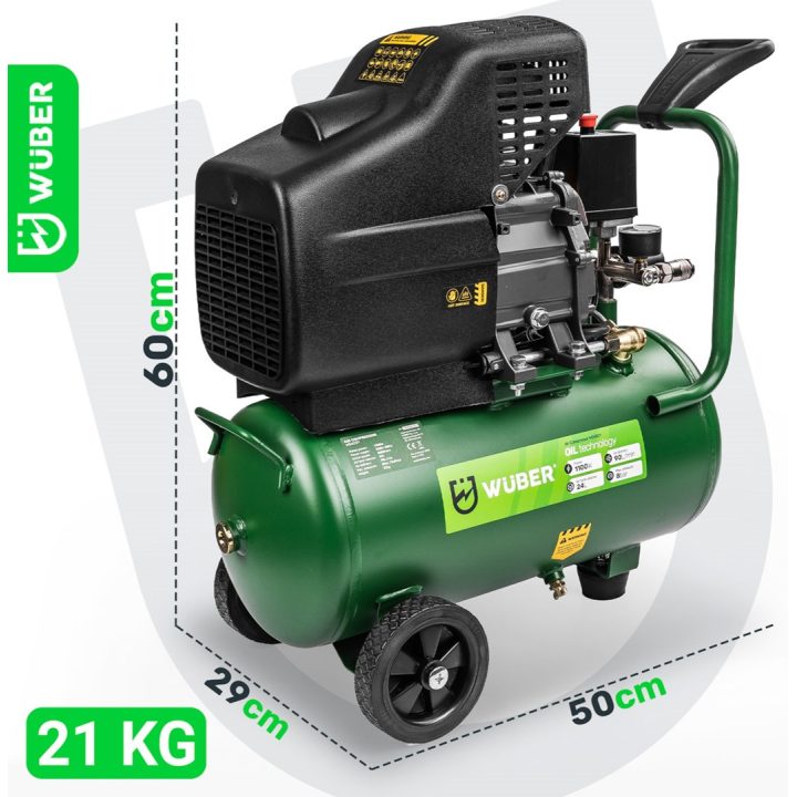 Kompresor olejowy 24L W54001 WUBER