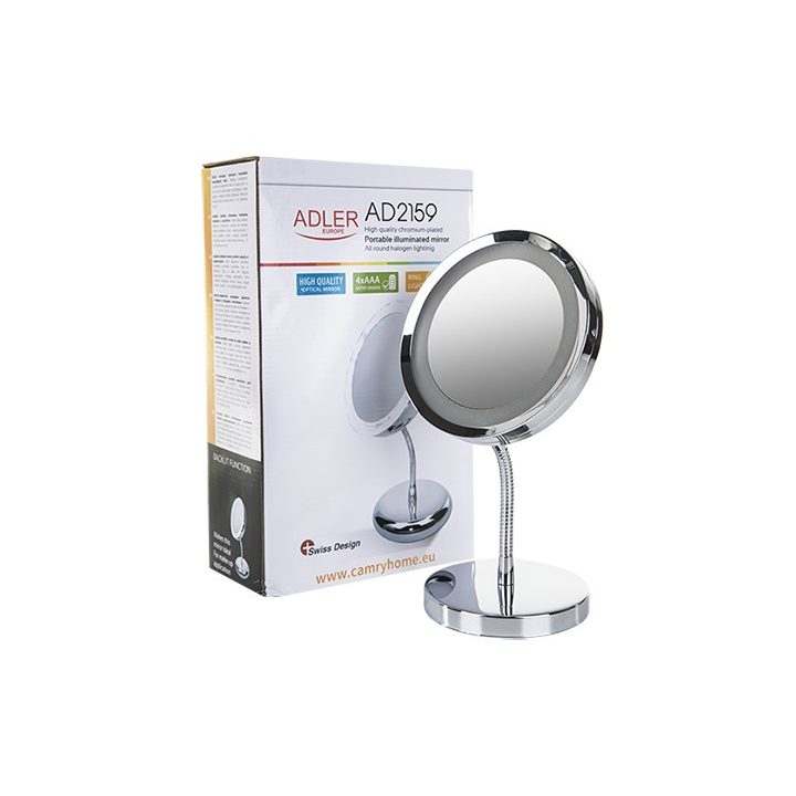 Adler AD 2159 makeup mirror Freestanding Chrome