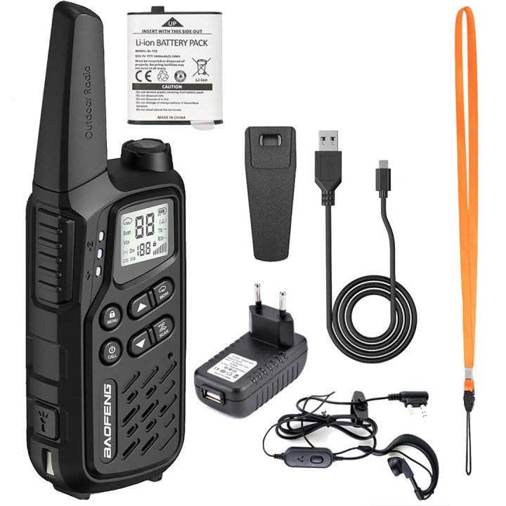 Walkie-Talkie Baofeng BF-T25E Black 2 pieces