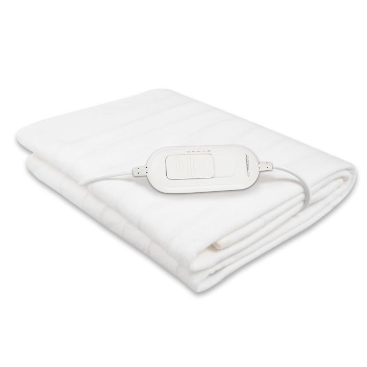 Esperanza EHB002 electric blanket 60 W White Fleece Polyester