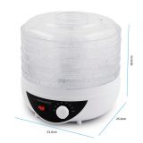 Esperanza EKD002 food dehydrator Black Transparent White 250 W