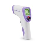 Esperanza ECT002 digital body thermometer Remote sensing thermometer Purple White Ear Forehead Oral Rectal Underarm Buttons