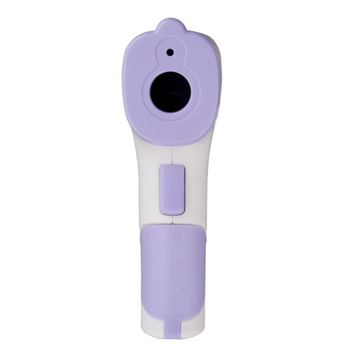 Esperanza ECT002 digital body thermometer Remote sensing thermometer Purple White Ear Forehead Oral Rectal Underarm Buttons