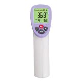 Esperanza ECT002 digital body thermometer Remote sensing thermometer Purple White Ear Forehead Oral Rectal Underarm Buttons
