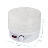 Esperanza EKD003 food dehydrator Transparent White 250 W