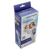 Esperanza ECT002 digital body thermometer Remote sensing thermometer Purple White Ear Forehead Oral Rectal Underarm Buttons