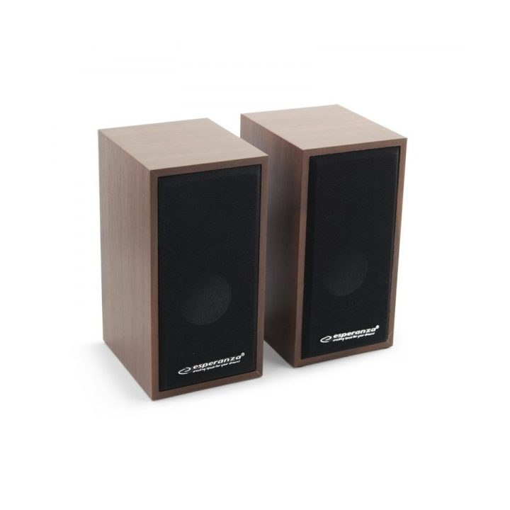 Esperanza 2.0 FOLK speaker set 2.0 channels 6 W Wood