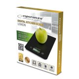 Esperanza EKS002K Electronic kitchen scale Black Tabletop Rectangle