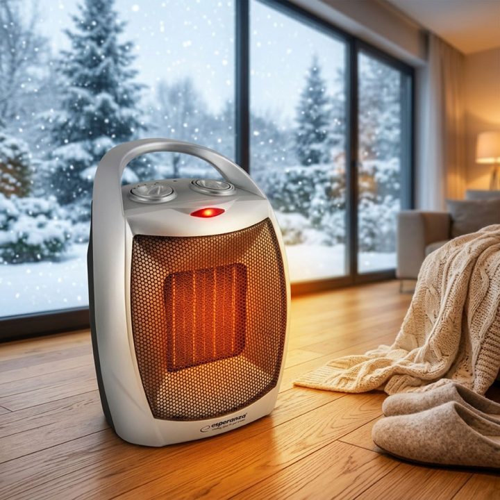 Esperanza EHH006 electric space heater Indoor Black 1500 W