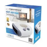 Esperanza EHH003 electric space heater Indoor Grey White 2000 W