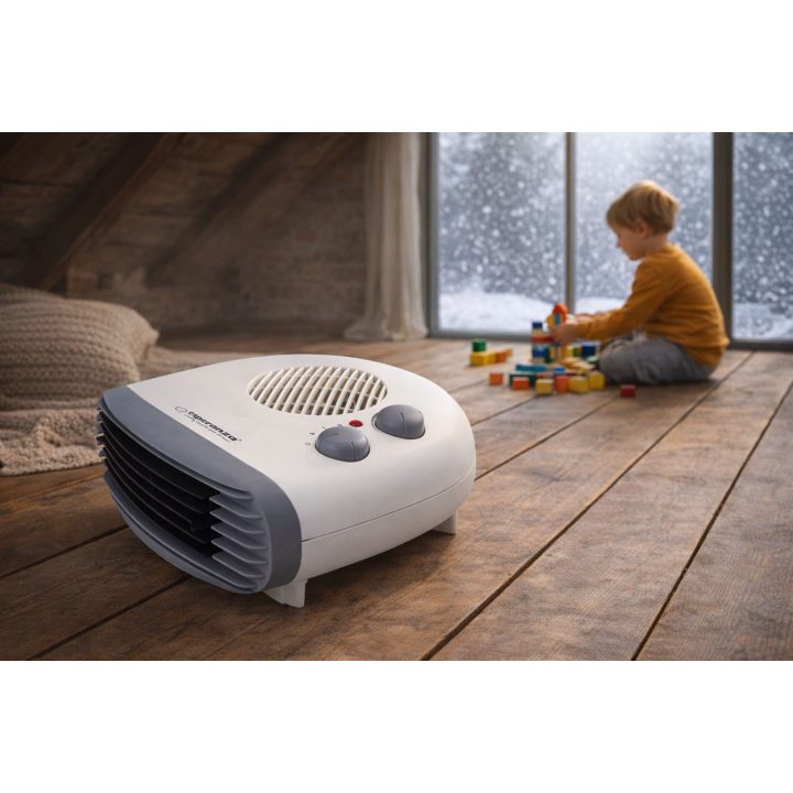 Esperanza EHH003 electric space heater Indoor Grey White 2000 W
