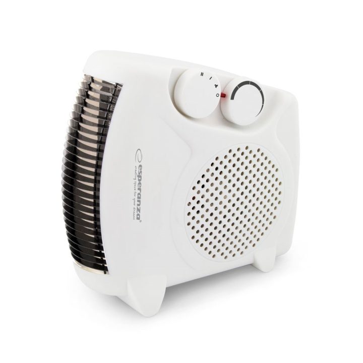 Esperanza EHH004 electric space heater Indoor Black White 2000 W