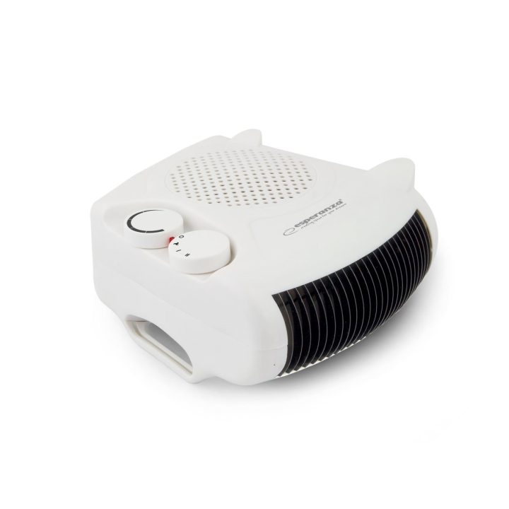 Esperanza EHH004 electric space heater Indoor Black White 2000 W