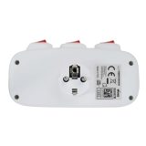 Esperanza ELK307W Electrical Splitter 3 sockets switch White