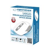 Esperanza EM130W Wireless Bluetooth 4D mouse white