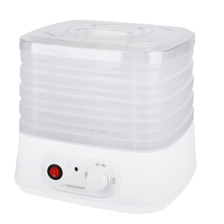 Esperanza EKD004 Food dehydrator Transparent White 250 W
