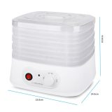 Esperanza EKD004 Food dehydrator Transparent White 250 W