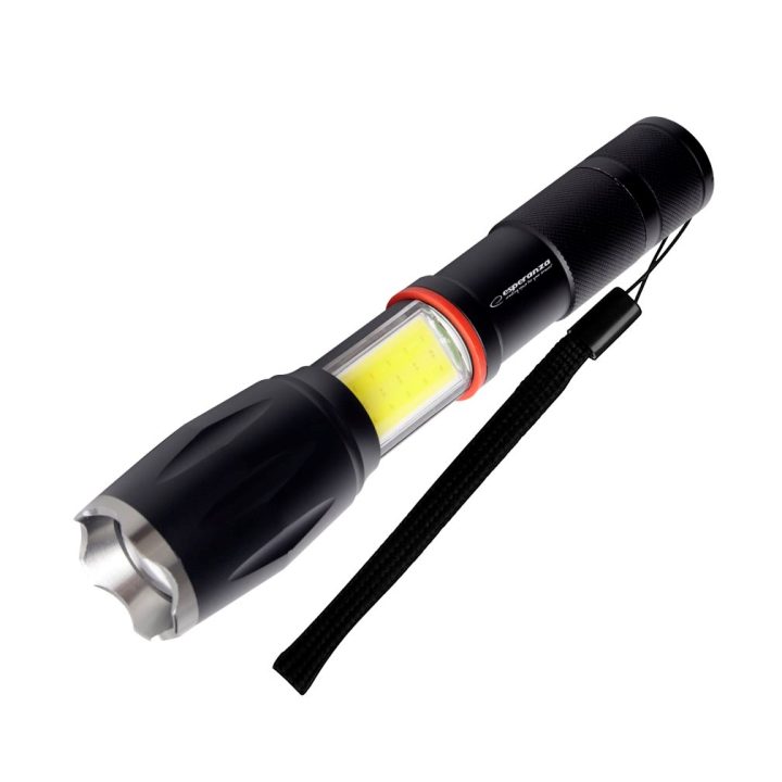 Esperanza EOT070 Flashlight Black LED Flashlight