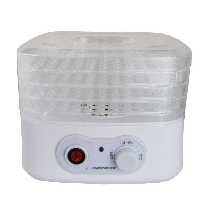 Esperanza EKD004 Food dehydrator Transparent White 250 W