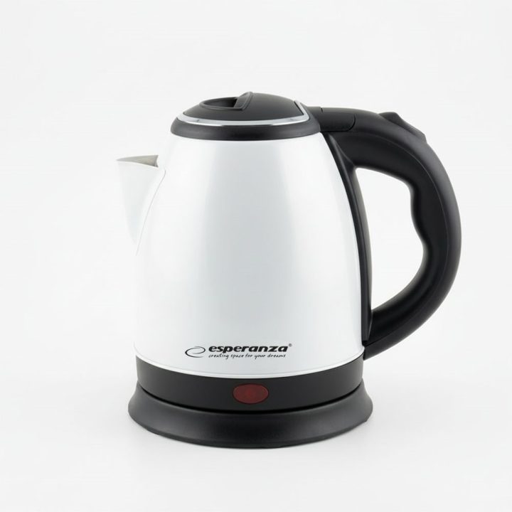 Esperanza EKK128W Electric kettle 1 L Black White 1350 W