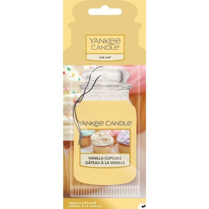 YANKEE VANILLA CUPCAKE Scented Air Freshener