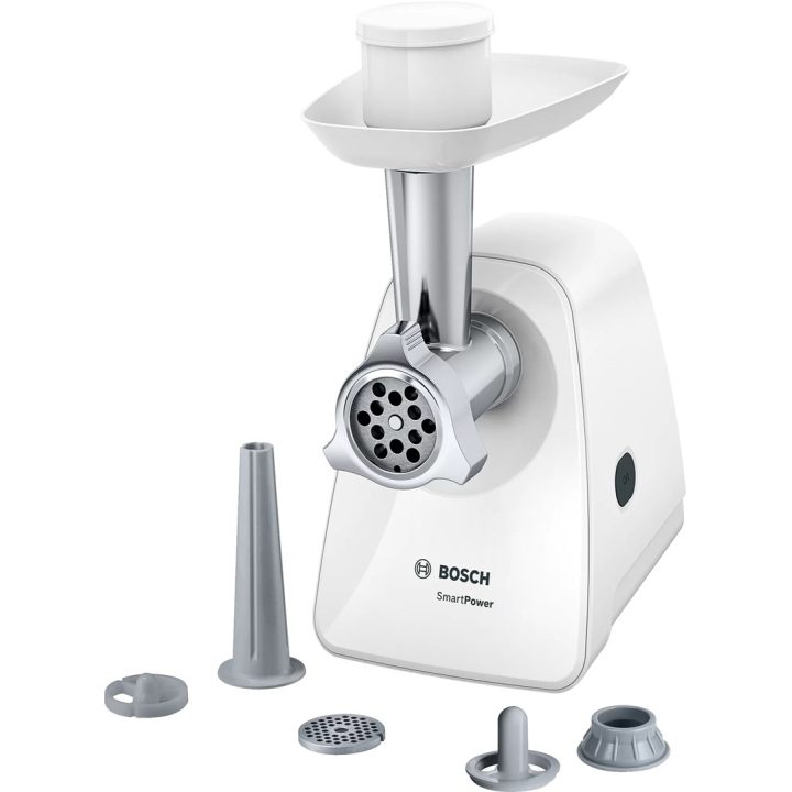 Bosch MFW2520W Tritacarne 1500 W Acciaio inossidabile bianco