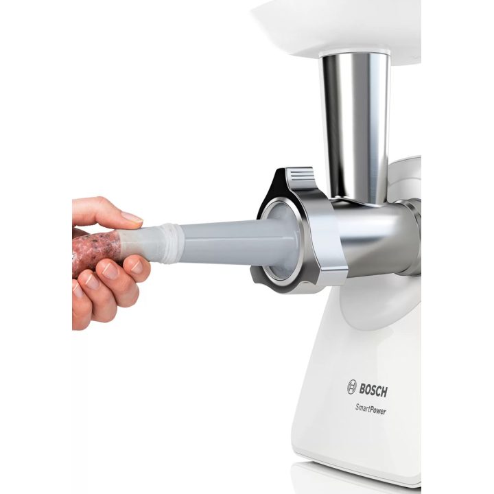 Bosch MFW2520W Tritacarne 1500 W Acciaio inossidabile bianco