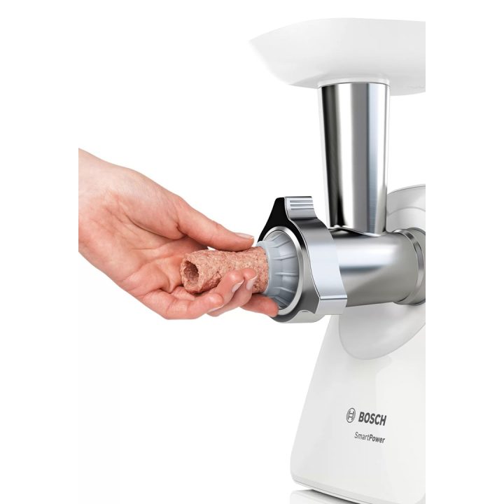 Bosch MFW2520W Tritacarne 1500 W Acciaio inossidabile bianco