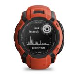 Garmin Instinct 2X Solar 2.79 cm (1.1 ) MIP 50 mm Digitale 176 x 176 pixel Touchscreen rosso GPS (satellite)