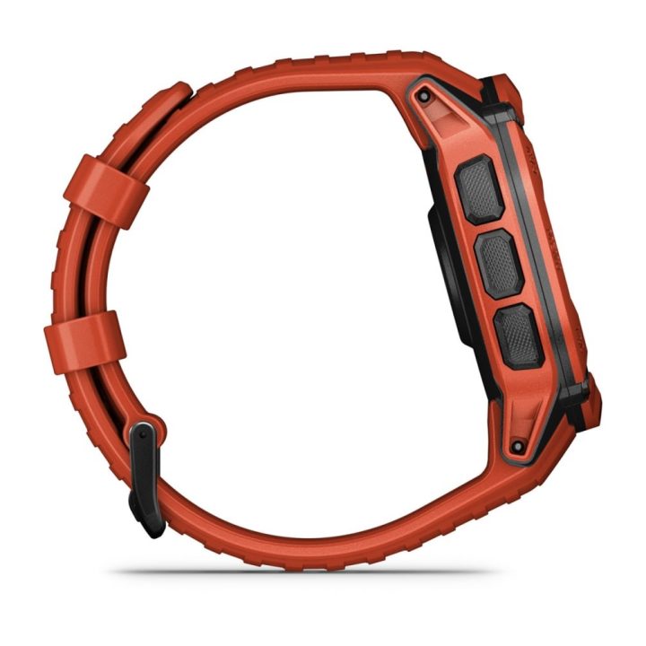 Garmin Instinct 2X Solar 2.79 cm (1.1 ) MIP 50 mm Digitale 176 x 176 pixel Touchscreen rosso GPS (satellite)